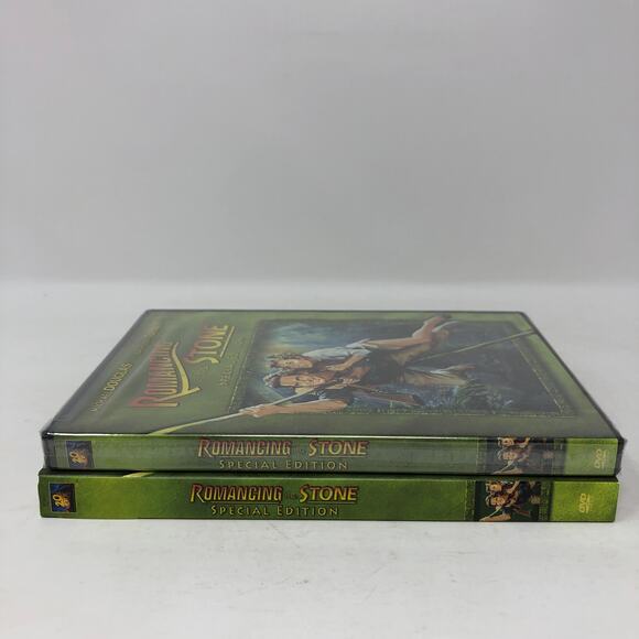 Romancing the Stone (DVD, 2006, Special Edition Widescreen) Slipcover New Sealed - Picture 4 of 6